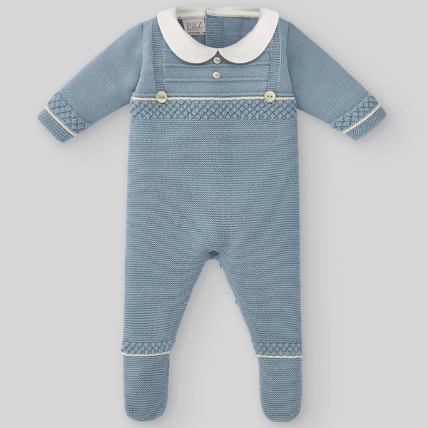 Paz Rodriguez Knit Newborn Magia - Blue Sunset