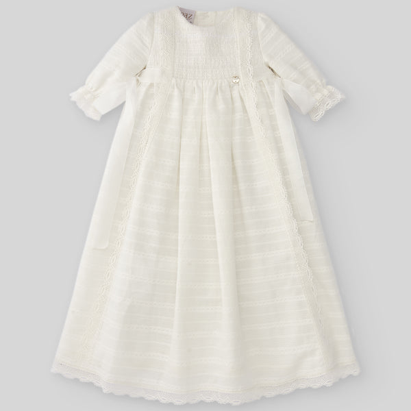 Paz Rodriguez Baptism Dress Paz - Cream