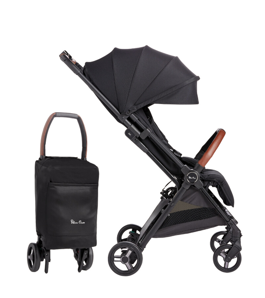 Silver Cross Jet 4 Compact Stroller - Black