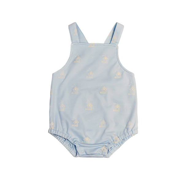 Pima Lima Baby Rompers Summer Hut - Blue