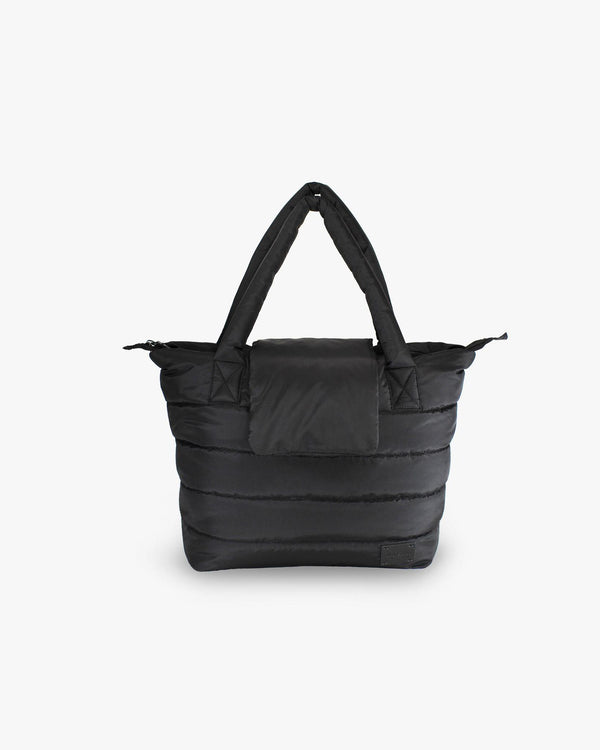 7 AM Voyage Capri Diaper Crossbody Tote - Black