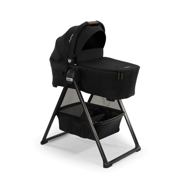 Nuna Lytl Bassinet + Stand - Caviar