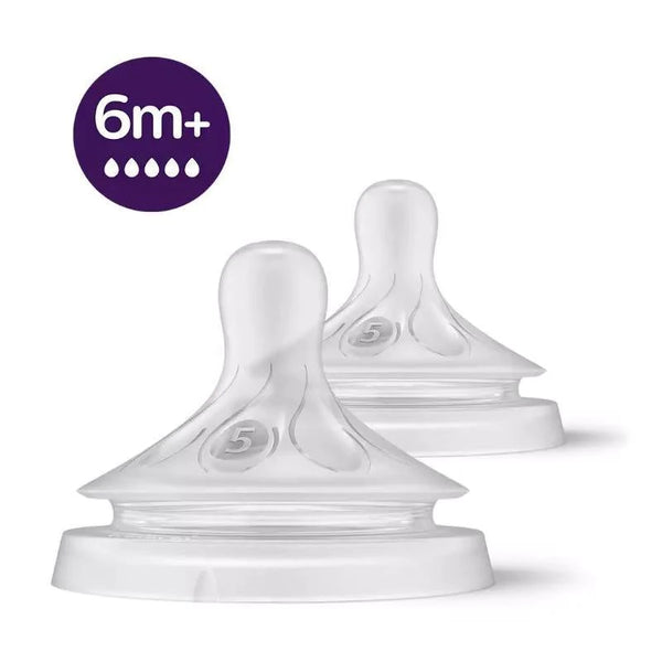 Avent Natural Response Nipple Flow 5/ 6M+ 2pk