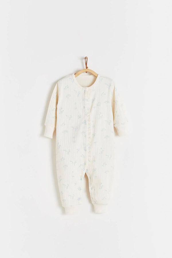 Babycottons Colibrí Pajama - Beige