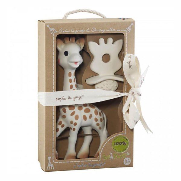 Sophie La Girafe Chewing Rubber Teether Set