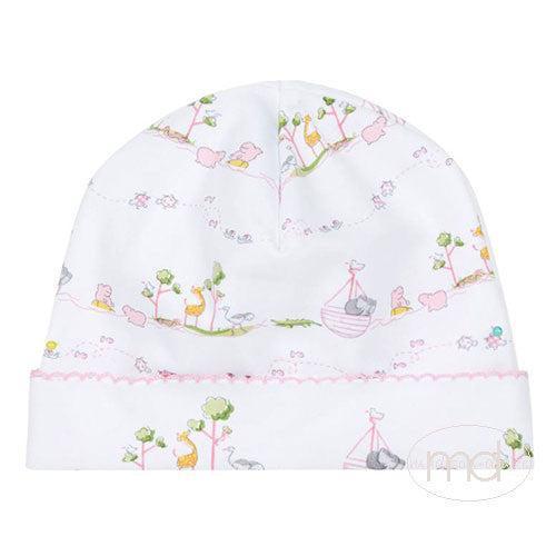 Kissy Kissy Noah's Print Hat Pink