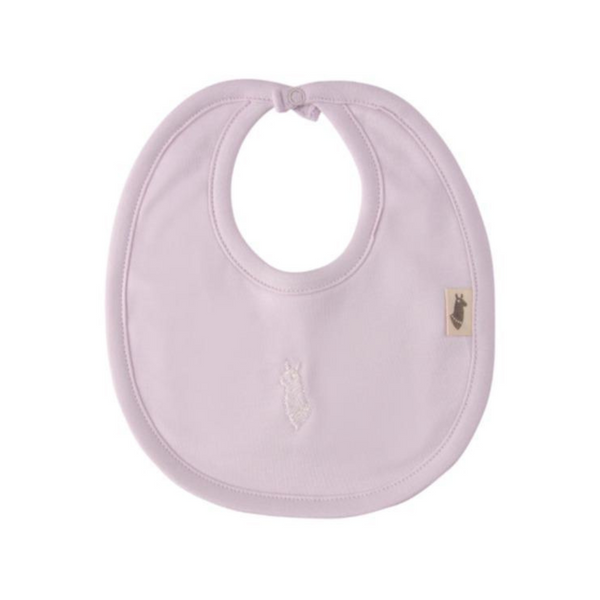 Pima Lima Baby Bib Lavender