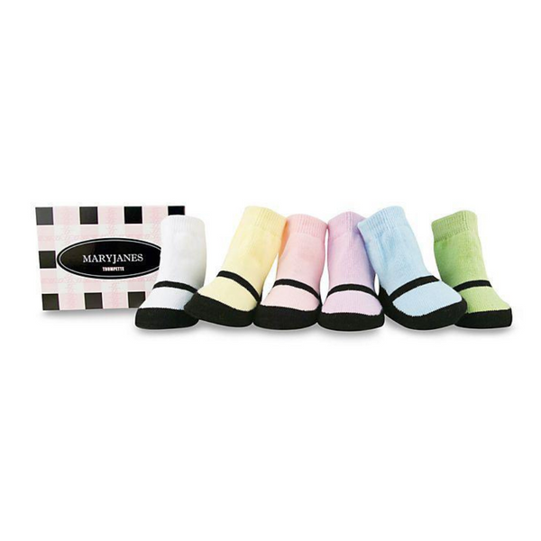 Trumpette Baby Socks Maryjanes Pastel