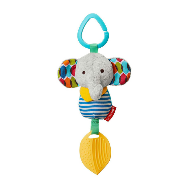 Skip Hop Bandana Buddies Chime & Teether Toy - Elephant