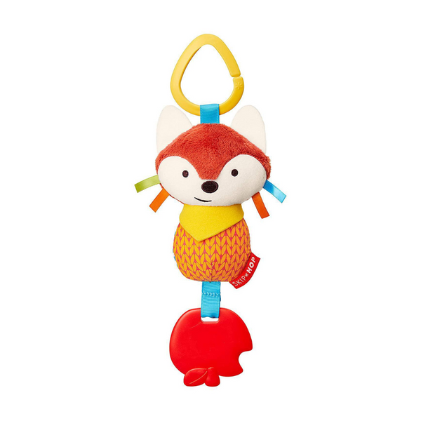 Skip Hop Bandana Buddies Chime & Teether Toy - Fox