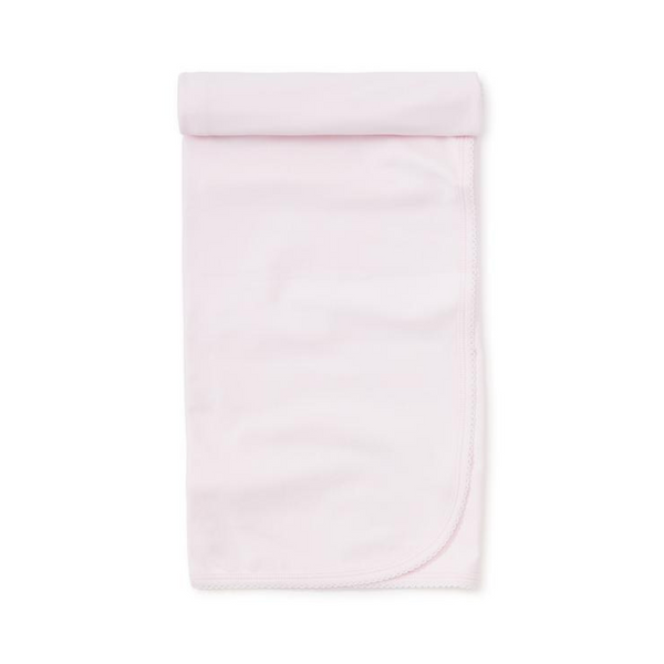 kissy Kissy Blanket Pima Cotton Pink White