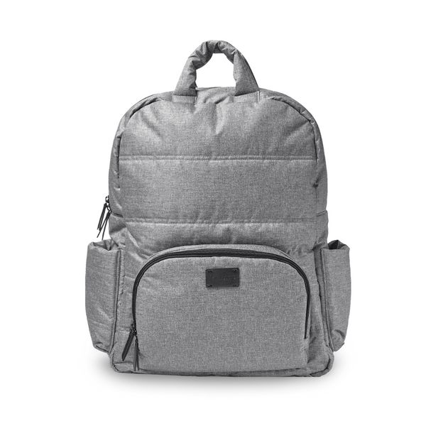 7 AM Voyage BK718 Diaper Backpack Heather Grey