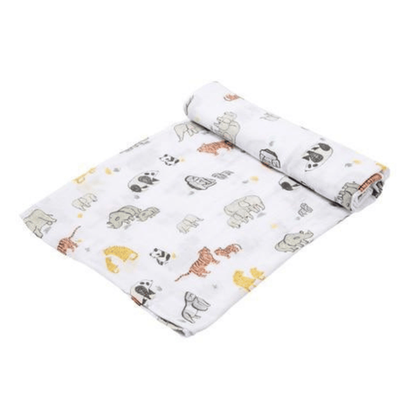 Angel Dear Swaddle Blanket Endangered species