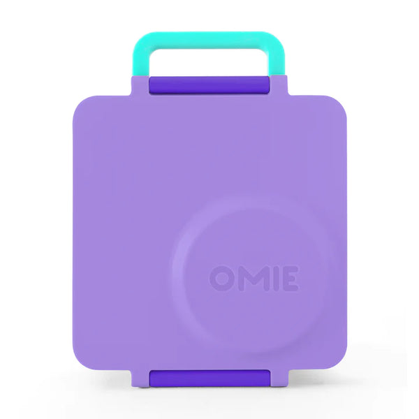 OmieLife OmieBox Insulated Hot & Cold Bento Box - Purple Plum