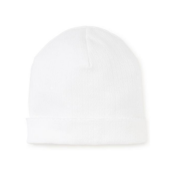 Kissy Kissy Pointelle Hat White