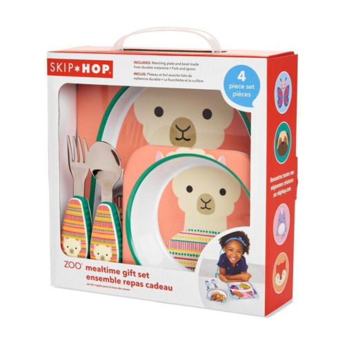 Skip Hop Zoo Mealtime Gift Set Llama