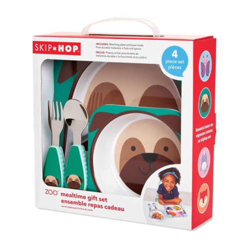 Skip Hop Zoo Mealtime Gift Set Pug