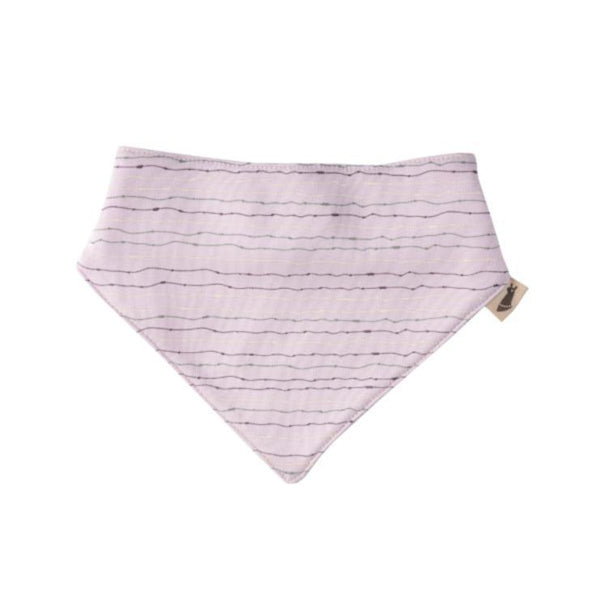 Pima Lima Bandana Baby Bib Quipu Lavender