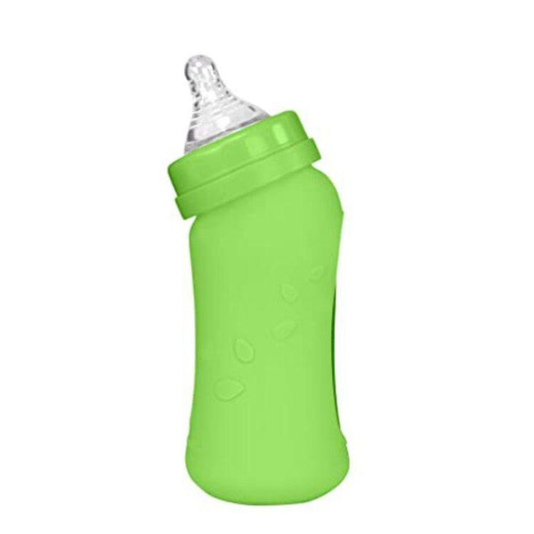 Green Sprouts Baby Bottle Made From Plants And Glass (8 oz) Green