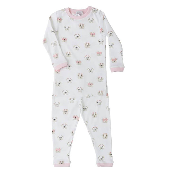 Noomie Pajama 2 Pieces Pink Bulldog